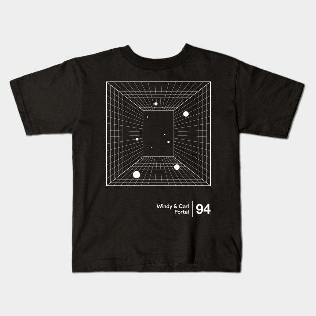 Portal  - Minimal Style Illustration Artwork Kids T-Shirt by saudade